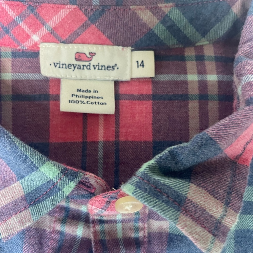 Vineyard Vines Flannel Dress - Picture 3 of 3